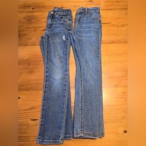 Skinny Size 7 Girl Jeans 2 Pack